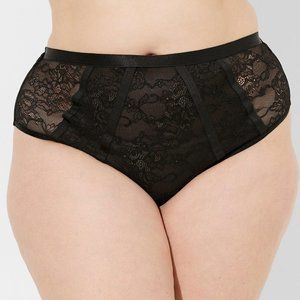 torrid Lacy Bondage Tanga Panty Floral Lace Sexy
